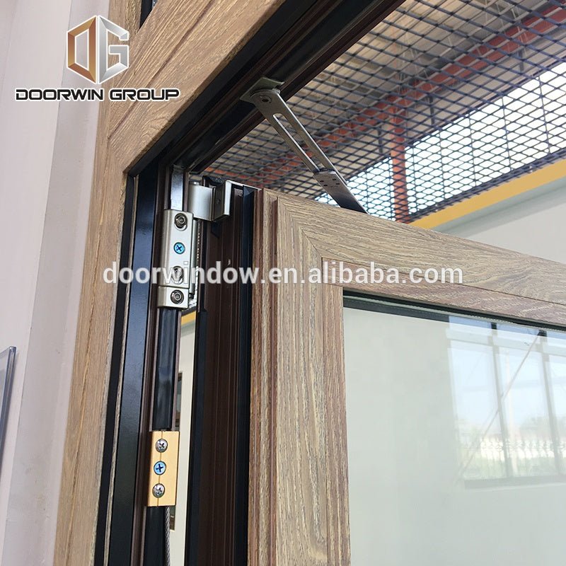 Outswing & Awning Aluminum Windows With Wood Grain Finishing - Doorwin Group Windows & Doors