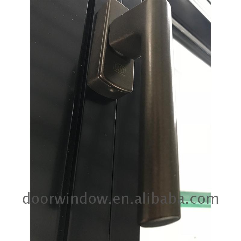 Outswing awning window aluminium office door with glass - Doorwin Group Windows & Doors