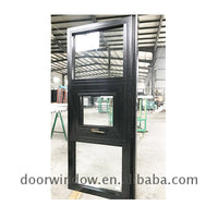 Outswing awning window aluminium office door with glass - Doorwin Group Windows & Doors