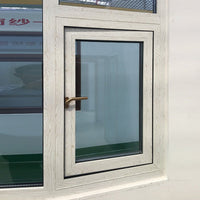 Outswing_Awning_Window_With_Wood_Grain_Finishing - Doorwin Group Windows & Doors
