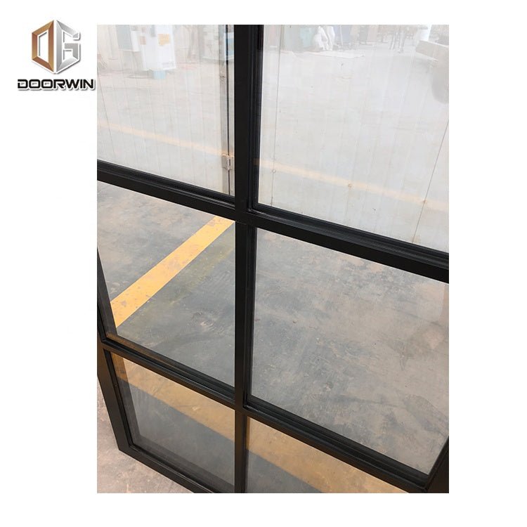 Philadelphia inexpensive black extruded aluminum tilt turn commercial window for saleby Doorwin - Doorwin Group Windows & Doors