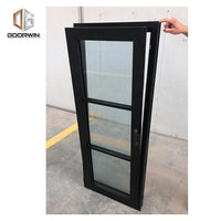 Philadelphia inexpensive black extruded aluminum tilt turn commercial window for saleby Doorwin - Doorwin Group Windows & Doors
