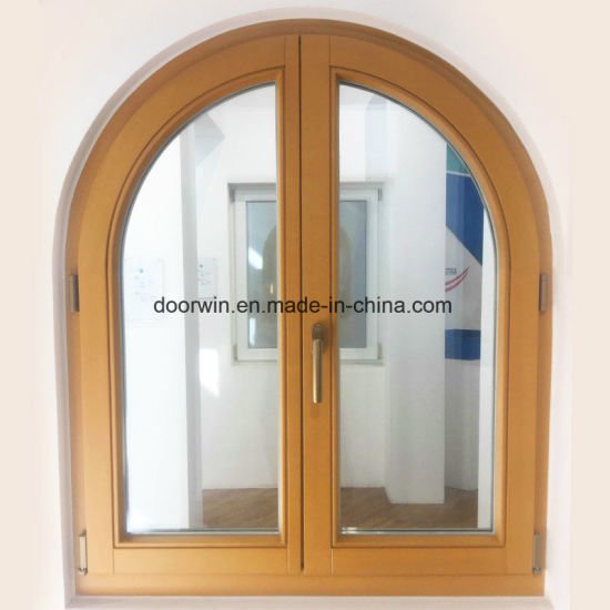 Pine Larch Arched Top French Casement Window with Maco Hardware - China Arched Windows, Round Window - Doorwin Group Windows & Doors