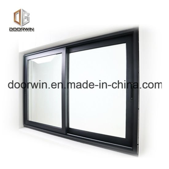 Popular Finished Aluminum Sliding Window with Double Glass, Hot Selling Gliding Windows with Double Glazed - China Aluminum Horizontal Sliding Window, Aluminium Sliding Glass Window - Doorwin Group Windows & Doors