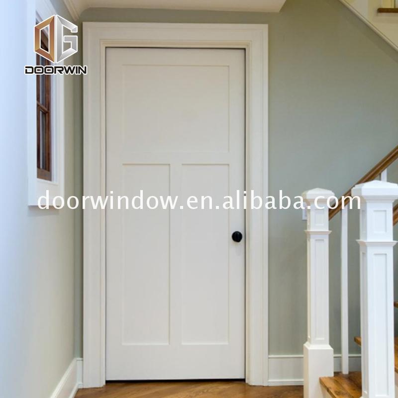 Professional factory flat panel closet doors double interior bedroom - Doorwin Group Windows & Doors