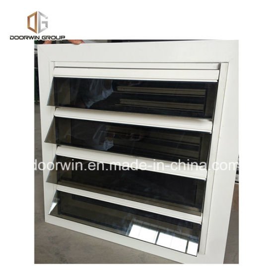 Quality Aluminium Secure Glass Louver Door - China Shutter, Plantation Shutter - Doorwin Group Windows & Doors