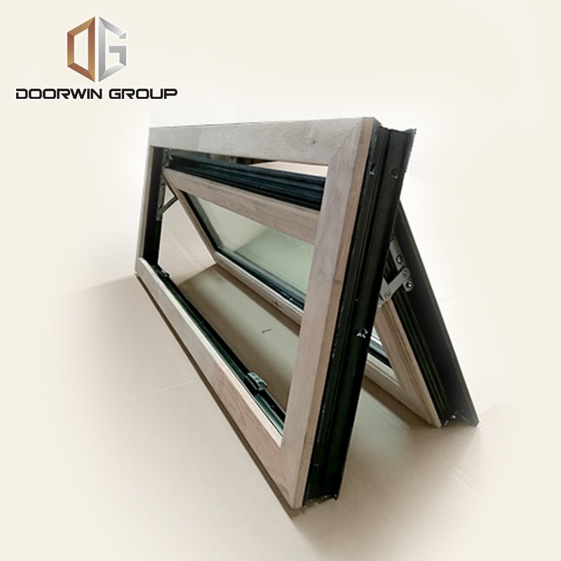 red oak wood clad aluminum push out casement window awing window ...