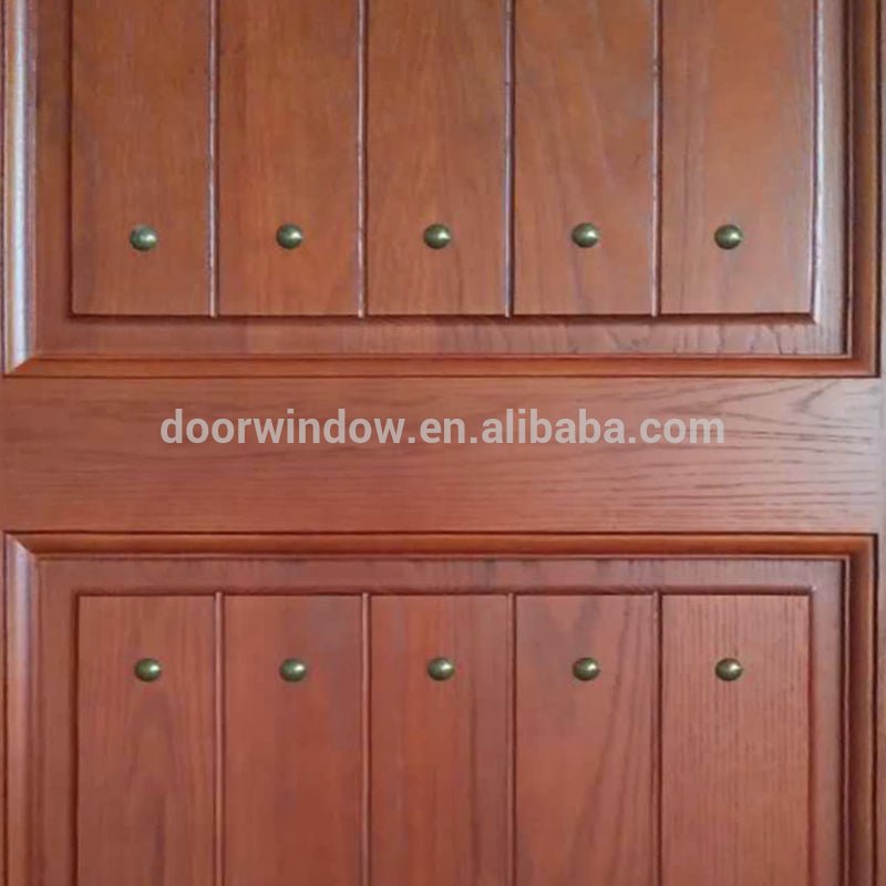 Red Oak Wood interior decorative panel doorsby Doorwin - Doorwin Group Windows & Doors