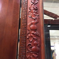Rosewood carving French Casement Window - Doorwin Group Windows & Doors