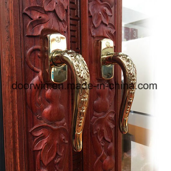 Rosewood Carving Window - China Round Window for Sale, - Doorwin Group Windows & Doors