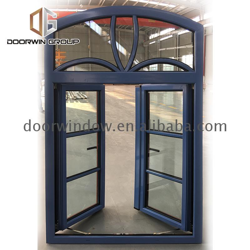 Round shape window glass that open retractable security grille by Doorwin on Alibaba - Doorwin Group Windows & Doors