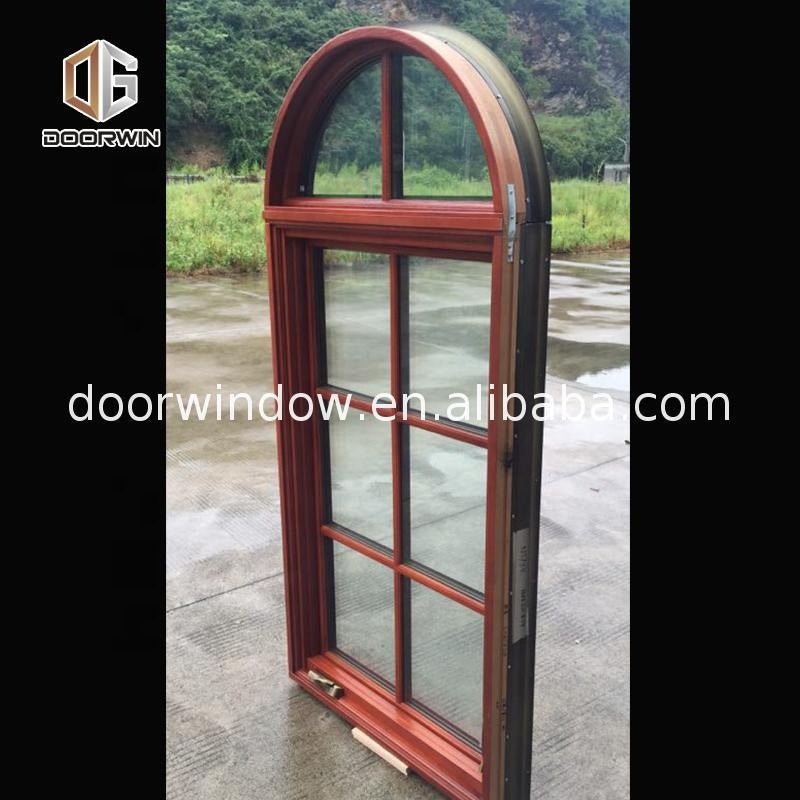 Round shape window grill arch glass windows by Doorwin on Alibaba - Doorwin Group Windows & Doors