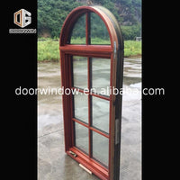 Round shape window grill arch glass windows by Doorwin on Alibaba - Doorwin Group Windows & Doors