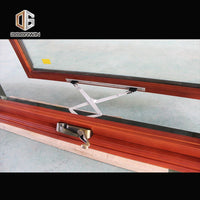 Round top fixed window and bottom crank open window with decorative glazing bars - Doorwin Group Windows & Doors