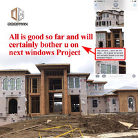 Round top fixed window and bottom crank open window with decorative glazing bars - Doorwin Group Windows & Doors