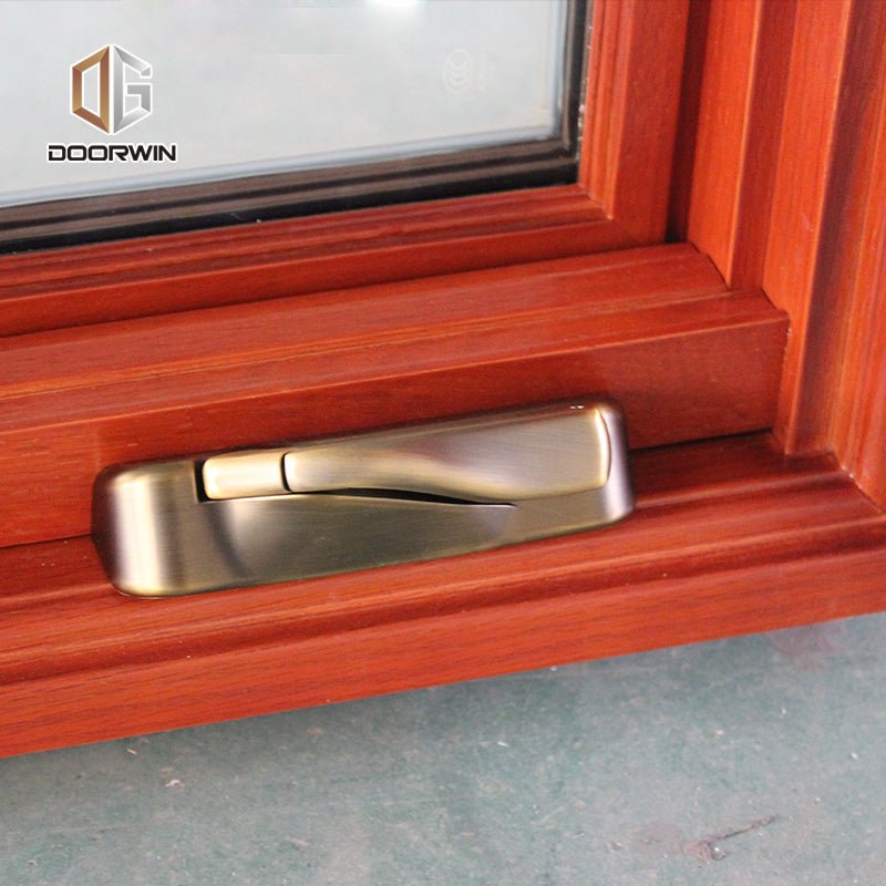 Round top fixed window and bottom crank open window with decorative glazing bars - Doorwin Group Windows & Doors