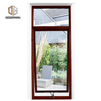 Round top fixed window and bottom crank open window with decorative glazing bars - Doorwin Group Windows & Doors