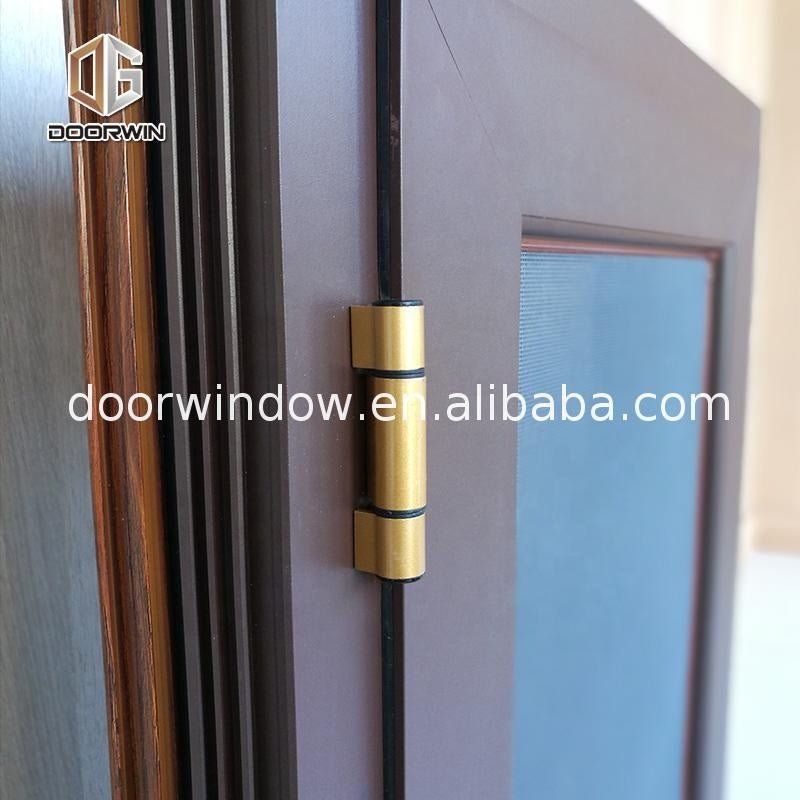 Samples of finished aluminium windows replacement powder coating casement window - Doorwin Group Windows & Doors