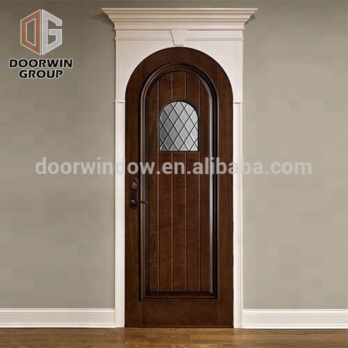 SanFrancisco office Solid Wood Wine Cellar Door with Insulated Decorative Glassby Doorwin - Doorwin Group Windows & Doors