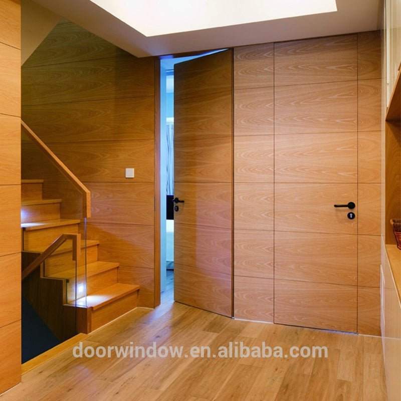 Self closing wood invisible door by Doorwin - Doorwin Group Windows & Doors