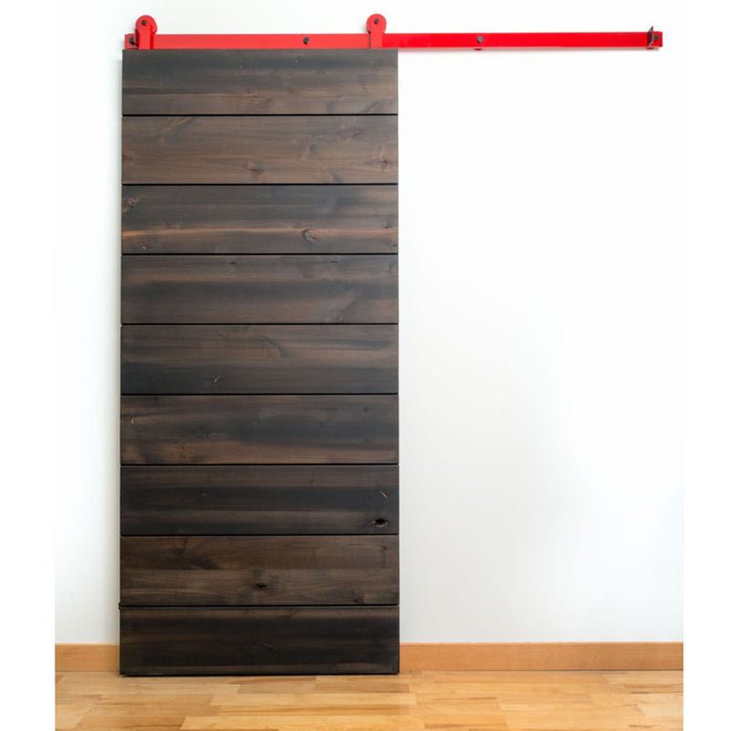 Shaker Style Horizontal Plank Bypass Barn Door by Doorwin - Doorwin Group Windows & Doors
