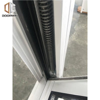 single & double hung window-01 white thermal break aluminum window with grilles - Doorwin Group Windows & Doors