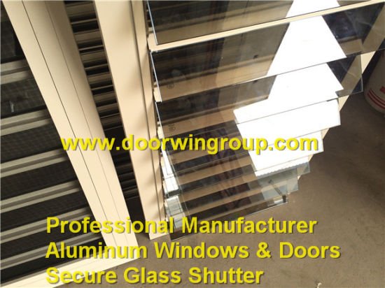 Single Glazing Aluminum Secure Shutter Window - China Aluminum Glass Shutter, Shutter Window - Doorwin Group Windows & Doors