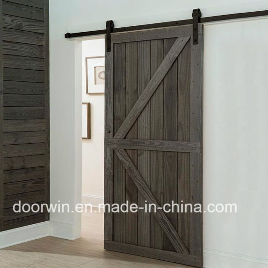 Sliding Door with Top Track Double K Type Interior Doors for Homes - China Oak Wood Door, Interior Door - Doorwin Group Windows & Doors