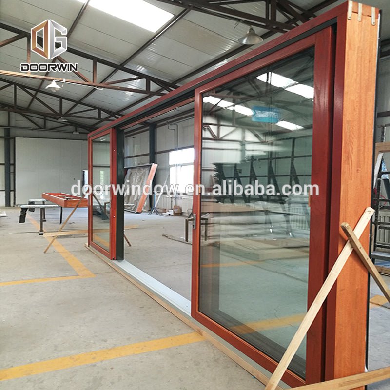 Sliding gate door wooden almirah designs wheels by Doorwin on Alibaba - Doorwin Group Windows & Doors