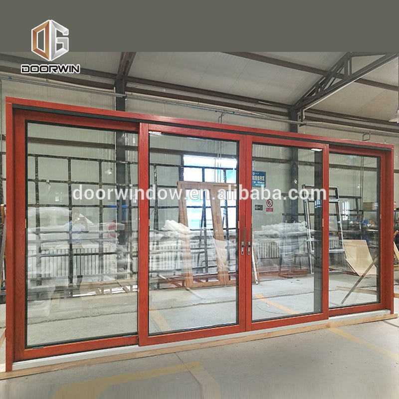 Sliding gate door wooden almirah designs wheels by Doorwin on Alibaba - Doorwin Group Windows & Doors