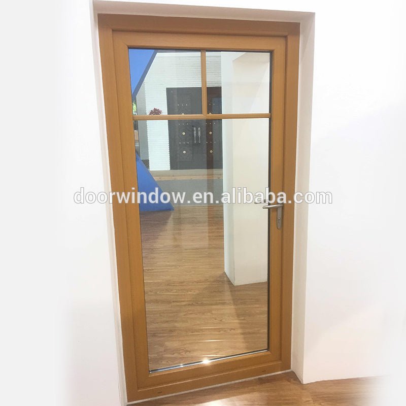 small office wood door with glass new front door by Doorwin - Doorwin Group Windows & Doors
