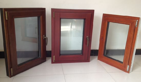 Solid Oak Wood Aluminum Casement Glass Window - China Aluminium Wooden Window, Aluminium-Wooden Window - Doorwin Group Windows & Doors