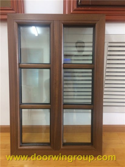 Solid Teak Wood Aluminium Windows for America Customers - China Aluminium Window, Wood Window - Doorwin Group Windows & Doors