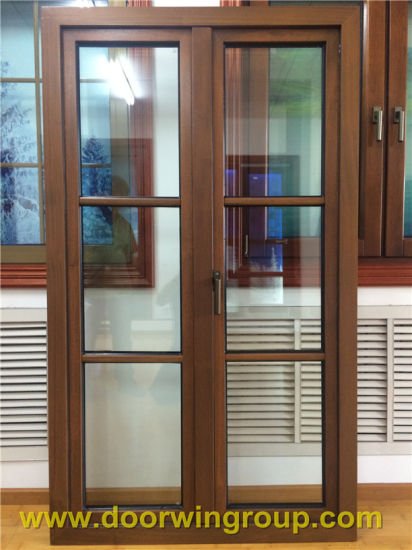 Solid Teak Wood Aluminum Window, Wooden Window Frame Design, Import Aluminium Wood Casement Window - China Aluminium Window, Wood Window - Doorwin Group Windows & Doors