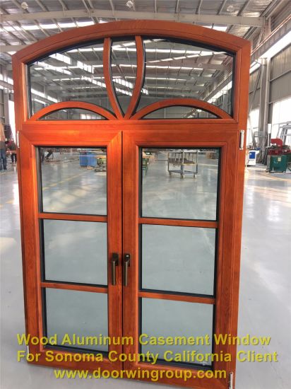 Solid Wood Aluminum Insulation Glass Tilt and Turn Window - China Aluminium Window, Wood Window - Doorwin Group Windows & Doors