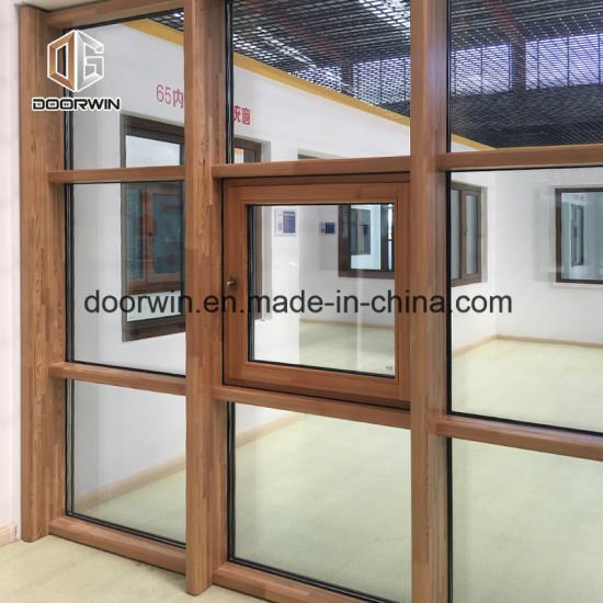 Solid Wood Window - China 3 Panel Casement Window, Casement Window with Organ Screen - Doorwin Group Windows & Doors