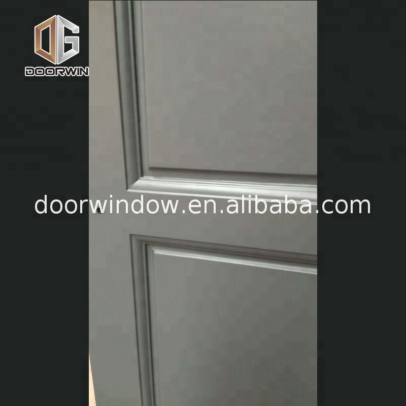 Solid wooden door wood doors design by Doorwin on Alibaba - Doorwin Group Windows & Doors