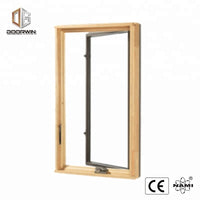 Sound insulation 6 glass panels foldable crank handle casement window with 2 glass panels arched top design window by Doorwin - Doorwin Group Windows & Doors