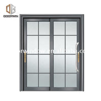 Soundproof interior bedroom aluminum sliding door - Doorwin Group Windows & Doors