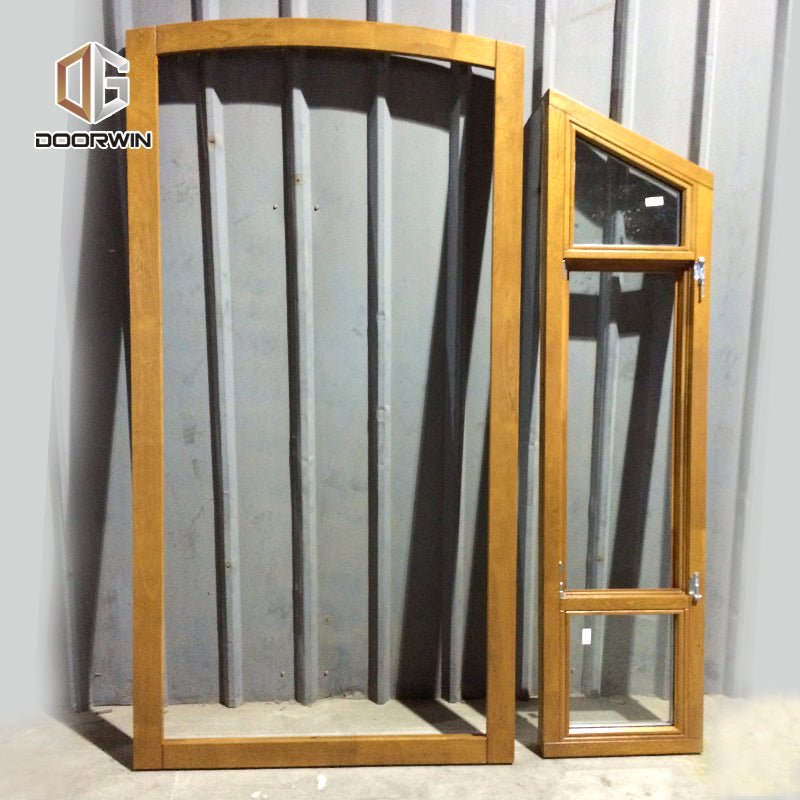 special shapes oak wood tilt turn window - Doorwin Group Windows & Doors