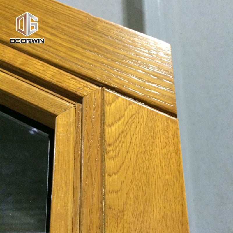 special shapes oak wood tilt turn window - Doorwin Group Windows & Doors
