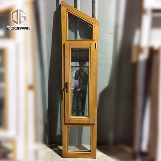 Special Shapes Oak Wood Window - China Fixed Round Window, Round Windows - Doorwin Group Windows & Doors