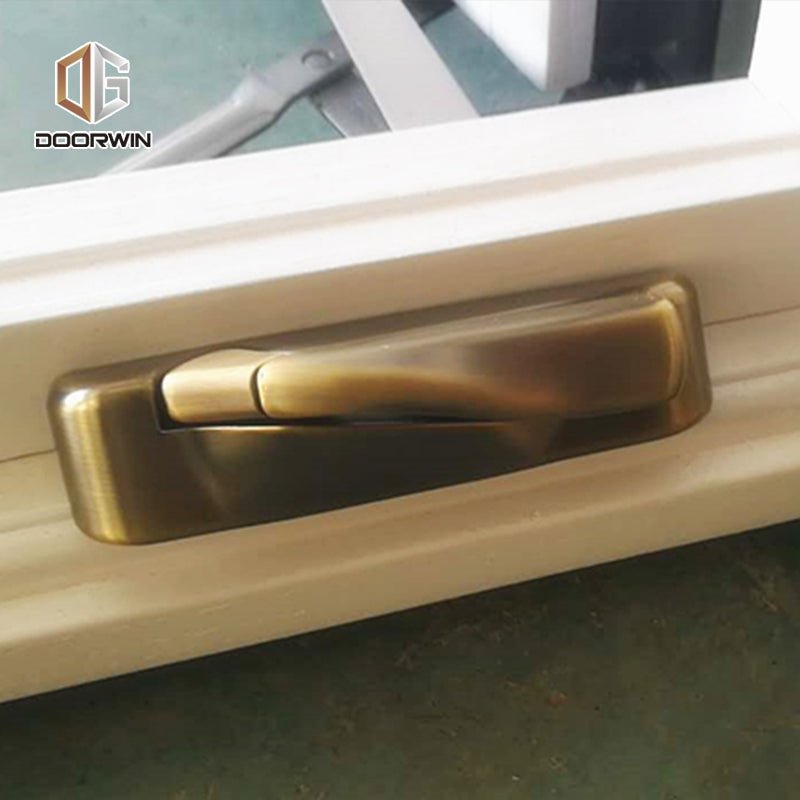 specialty shapes window-14 American style casement window with foldable crank handle - Doorwin Group Windows & Doors