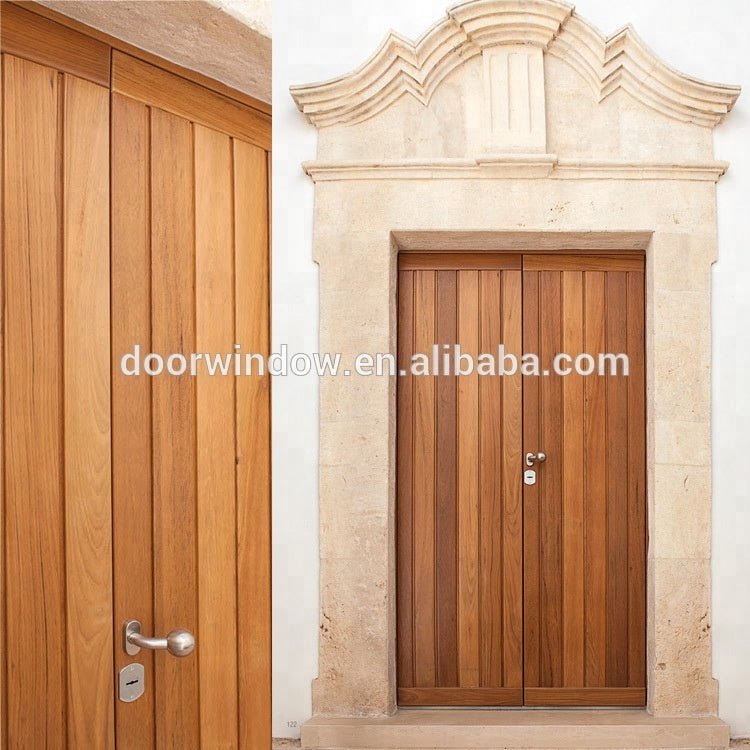 Super September Purchasing 2018 Two Sash Teak Wood Entrance Door Custom Wooden House Door by Doorwin - Doorwin Group Windows & Doors