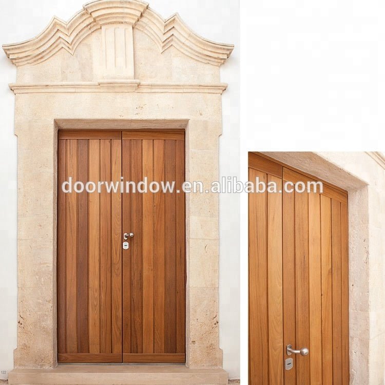 Super September Purchasing 2018 Two Sash Teak Wood Entrance Door Custom Wooden House Door by Doorwin - Doorwin Group Windows & Doors