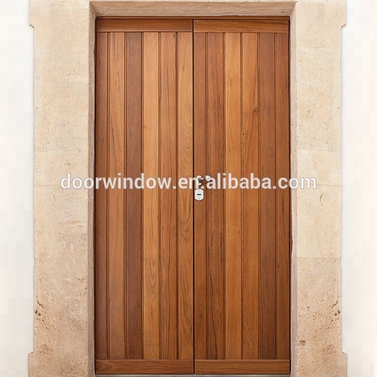 Super September Purchasing 2018 Two Sash Teak Wood Entrance Door Custom Wooden House Door by Doorwin - Doorwin Group Windows & Doors