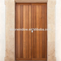 Super September Purchasing 2018 Two Sash Teak Wood Entrance Door Custom Wooden House Door by Doorwin - Doorwin Group Windows & Doors