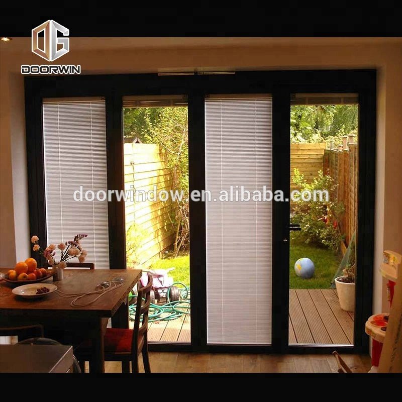 Super September Purchasing Casement shutter door built-in louvers window aluminum swing doors by Doorwin on Alibaba - Doorwin Group Windows & Doors