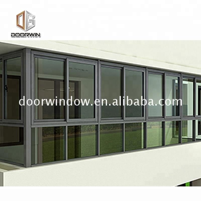 Super September Purchasing Mechanism sliding window double glass aluminium bulletproof doors and windows door - Doorwin Group Windows & Doors