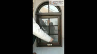 Super September Purchasing solid wood crank open window arch window design by Doorwin on Alibaba - Doorwin Group Windows & Doors
